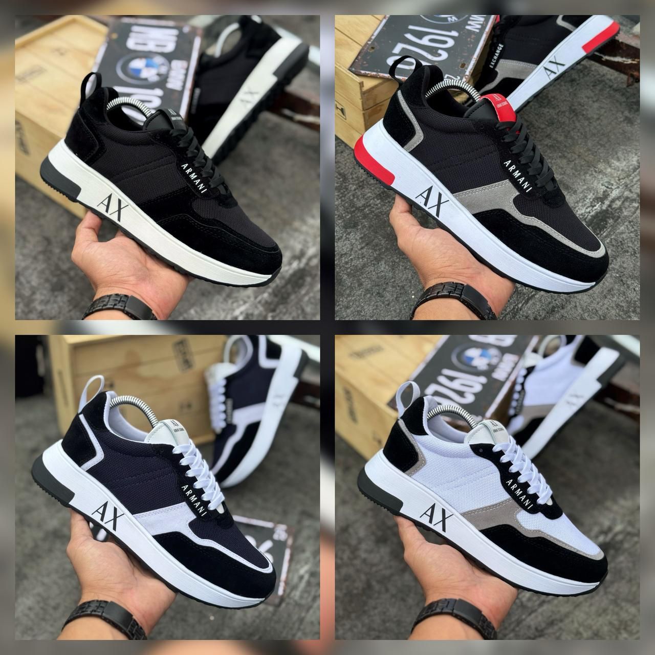 Tenis Deportivos para Caballero Armani – Capellada Extra Suave