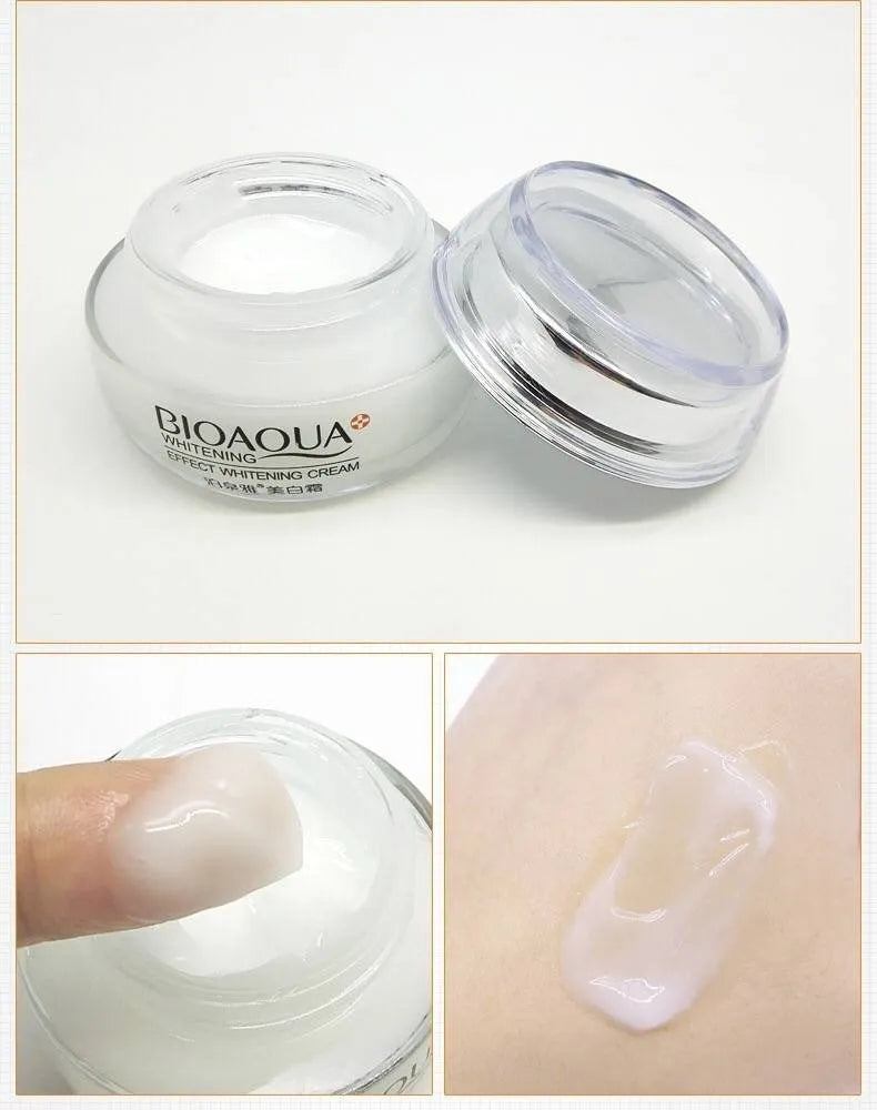 Crema Blanqueadora Nocturna Bioaqua – Hidratación e Iluminación Intensiva