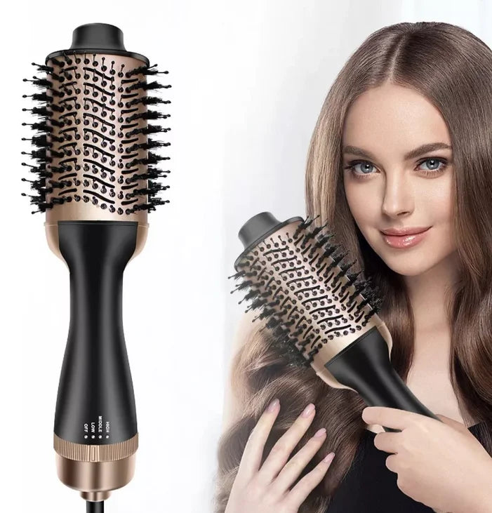 Cepillo Secador y Moldeador Keratin 3D Pro | Voluminizador con Tecnología Iónica y Revestimiento Cerámico