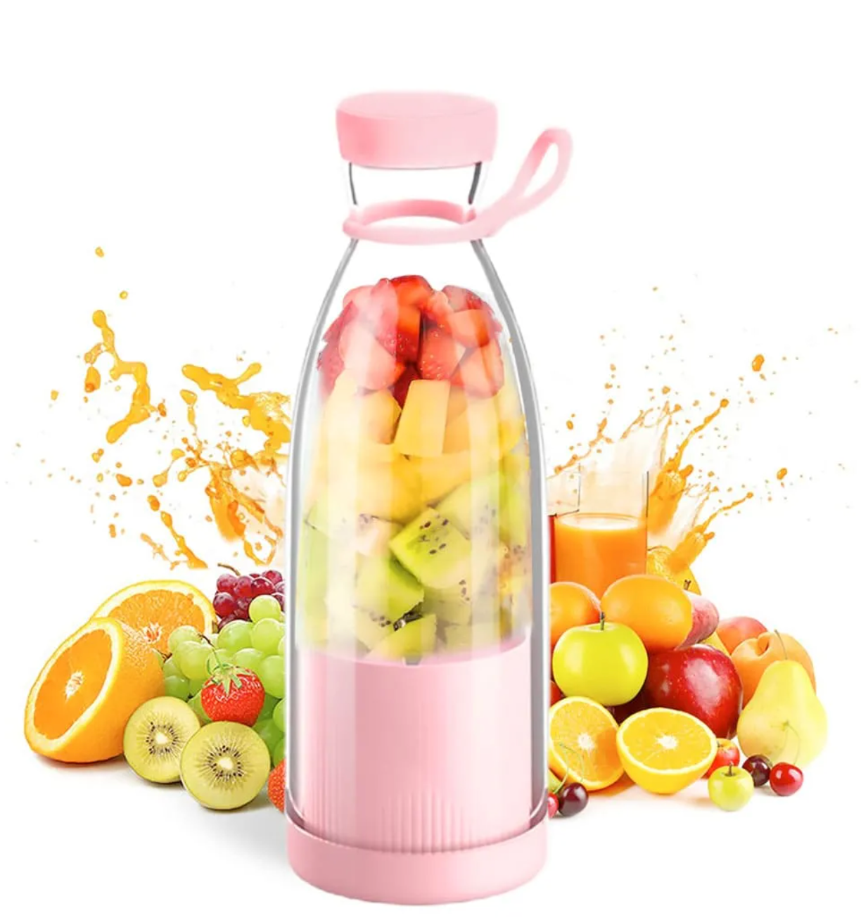 Mini Licuadora Portátil Recargable 350ml – POWER BLEND EN TU MANO