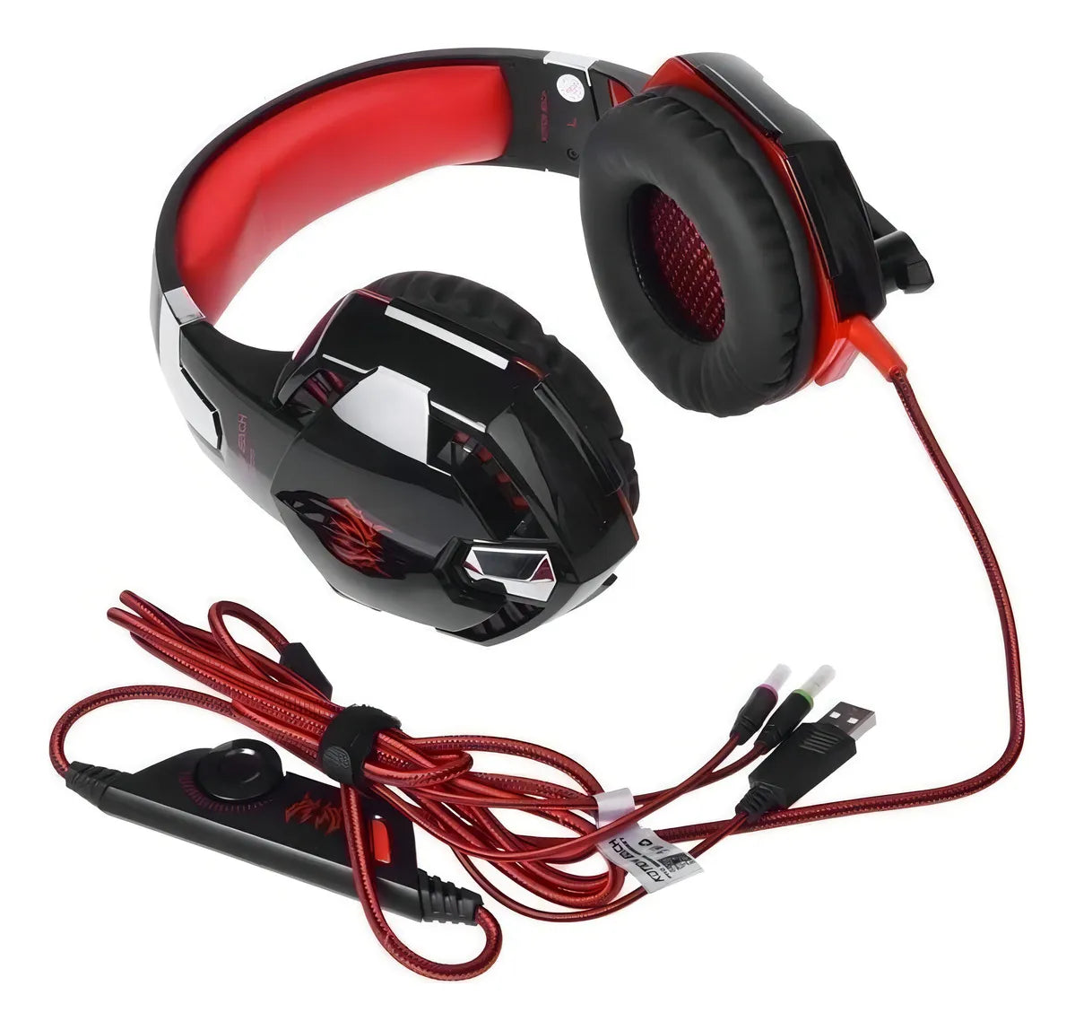Audífonos Gamer Kotion G2000 con Micrófono Flexible y Cancelación de Ruido