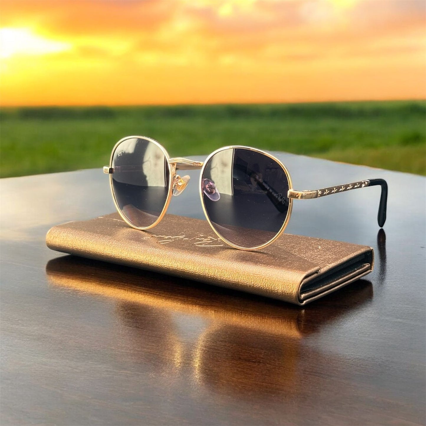 Gafas Rayban Round – Estilo Clásico con Protección Total