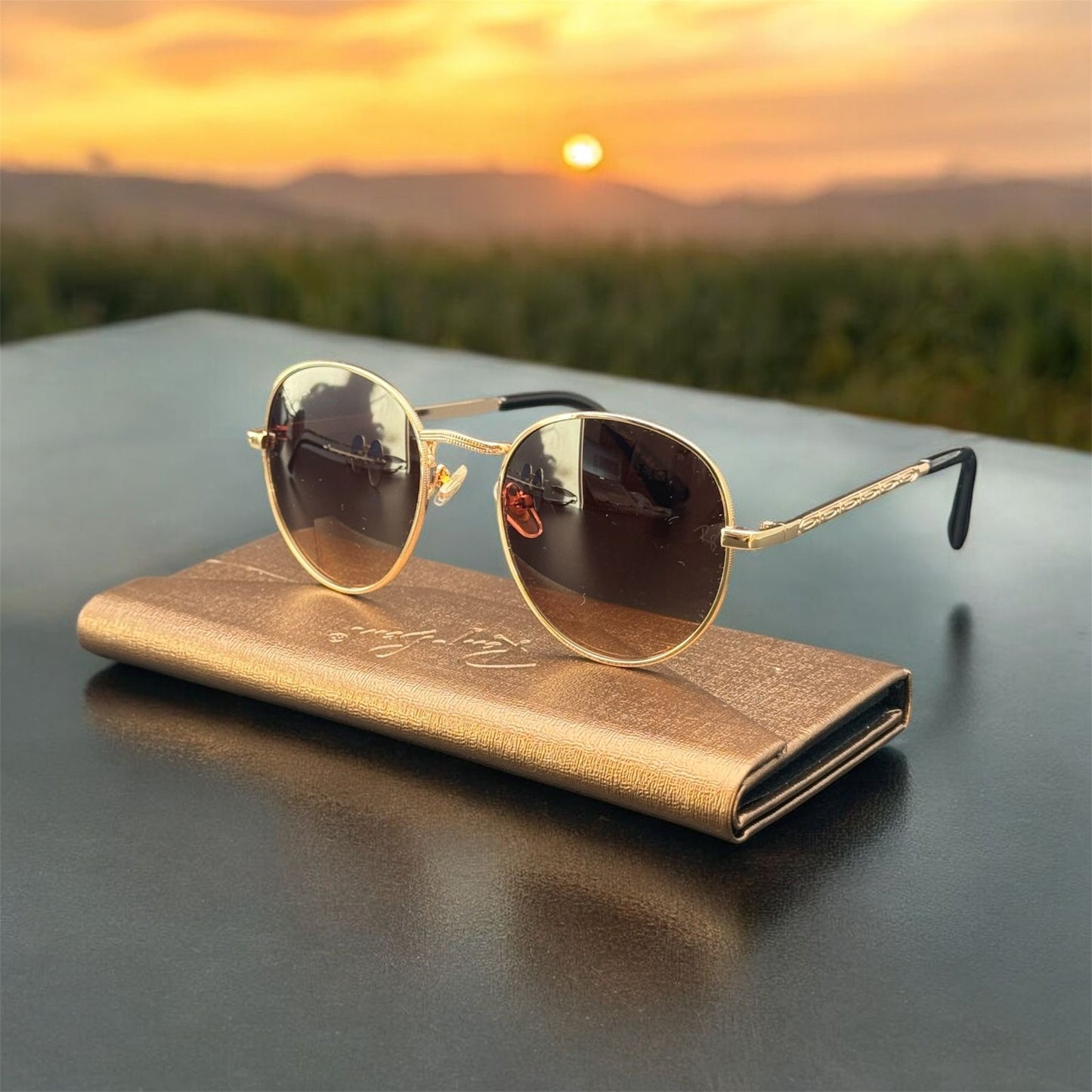 Gafas Rayban Round – Estilo Clásico con Protección Total