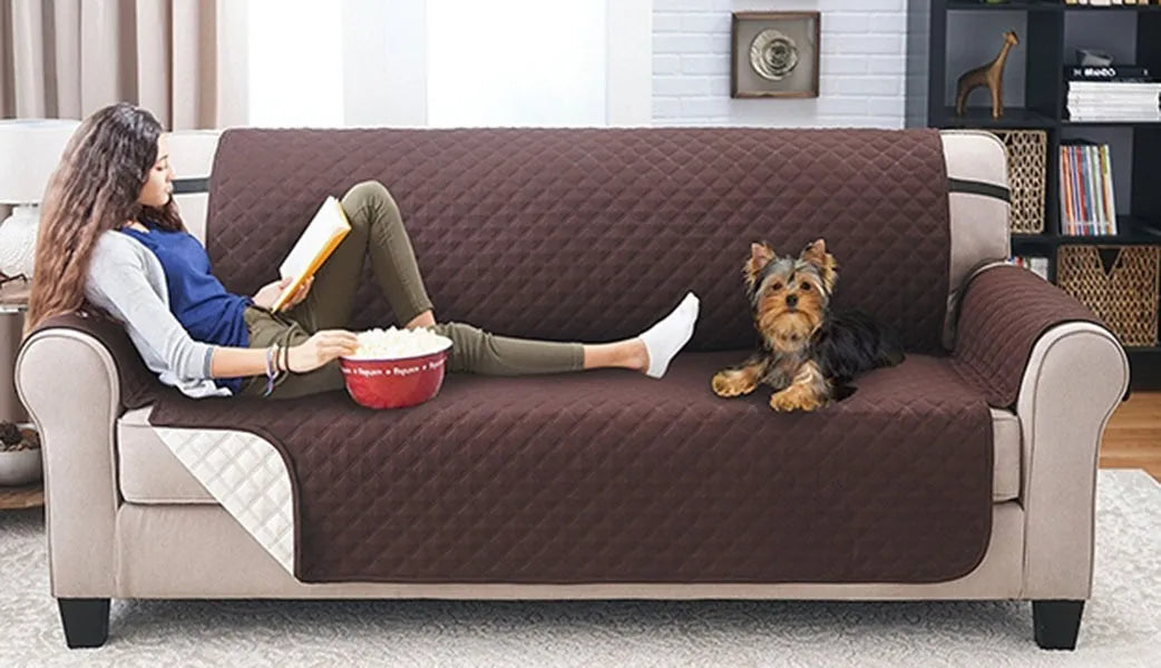 Forro Protector de Sofá Doble Faz – Reversible, Lavable y Antimanchas