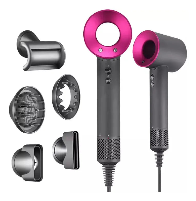 Secador Supersónico de Cabello Estilo Dyson con Tecnología Iónica Profesional