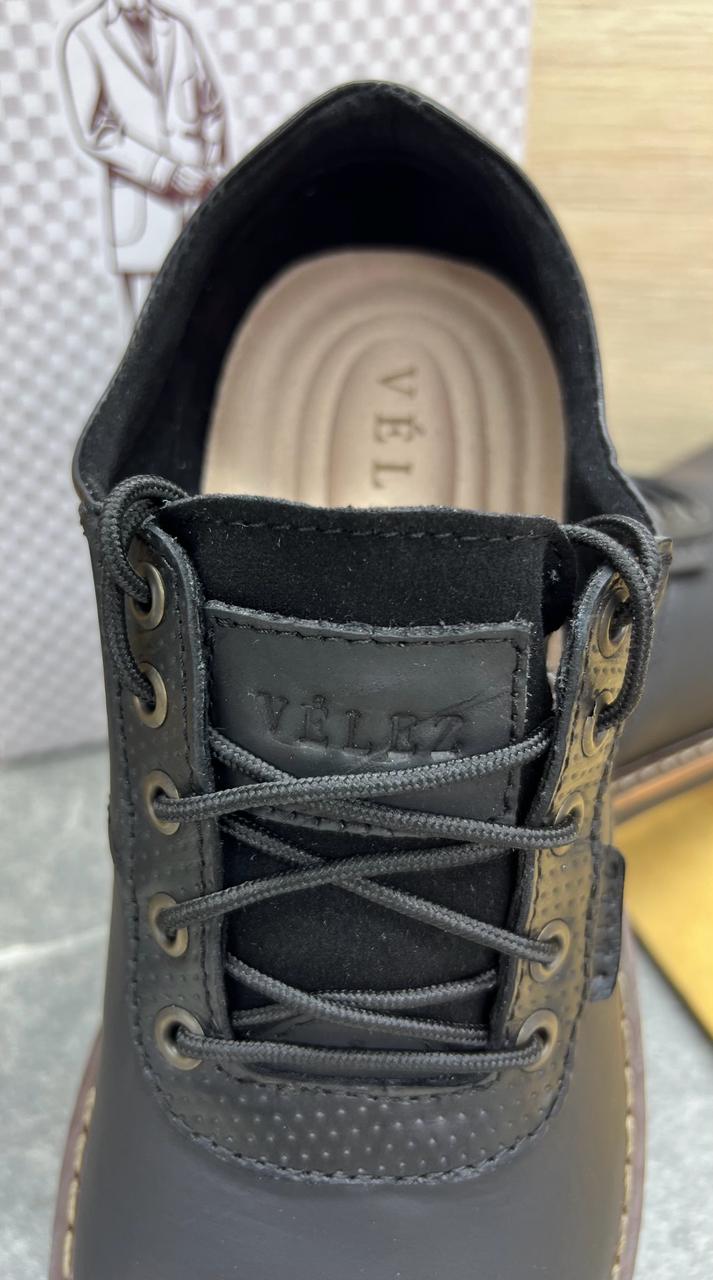 Zapato Casual Velez de Cuero Genuino