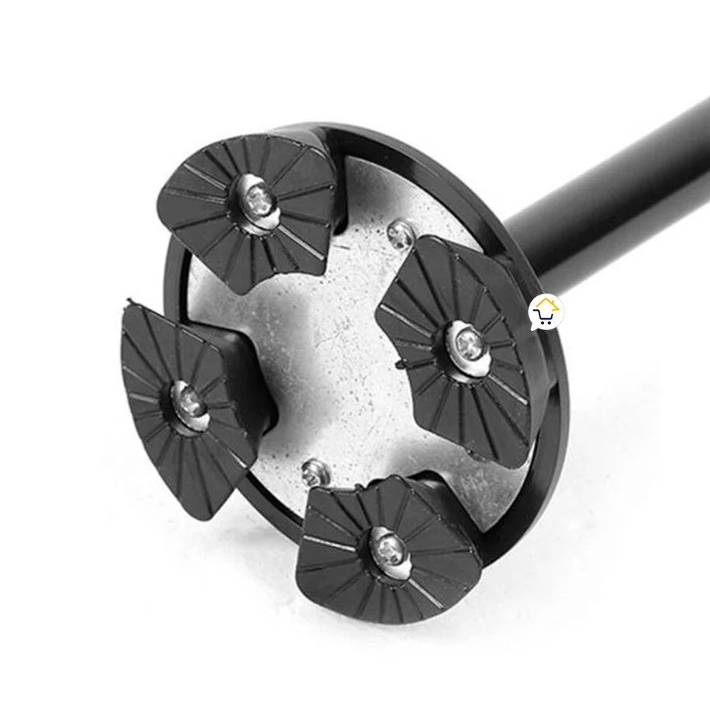 Bastón Plegable Ajustable con Luz LED y Base Estable
