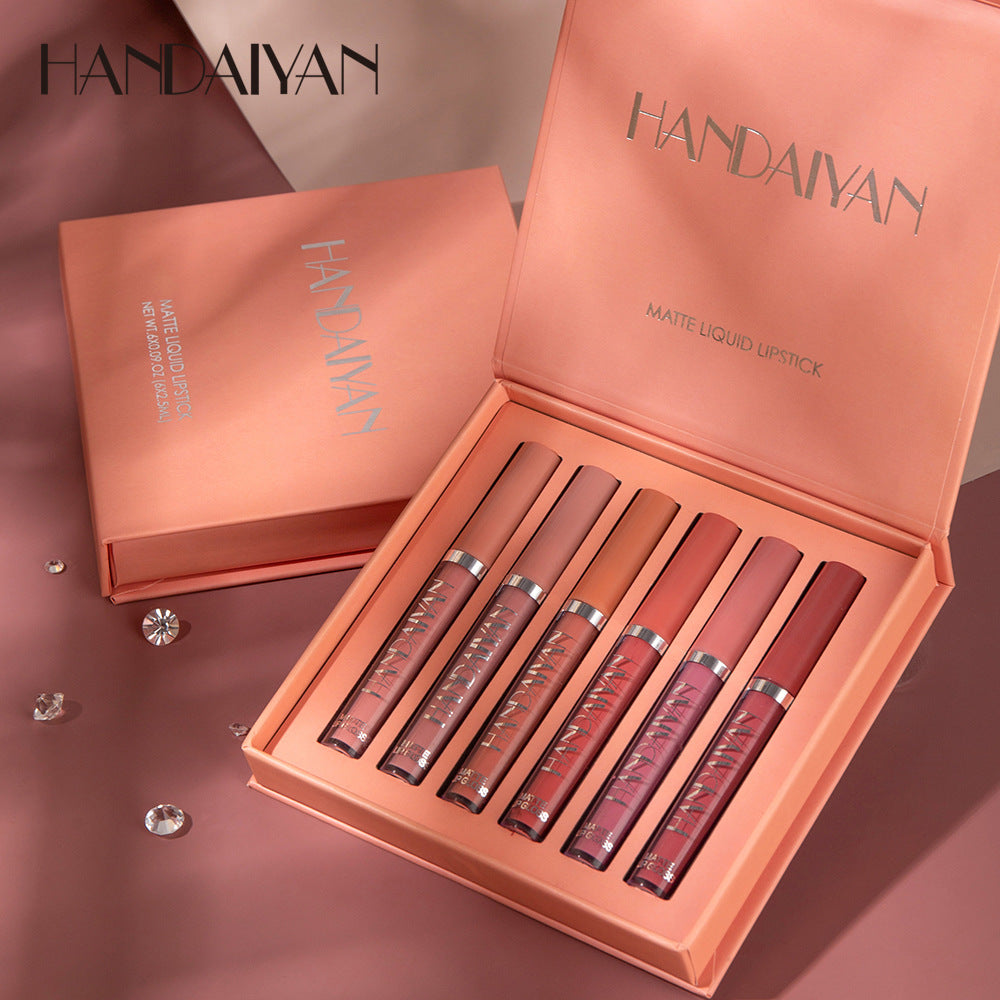 Set de Labiales Líquidos Mate x6 - Handaiyan