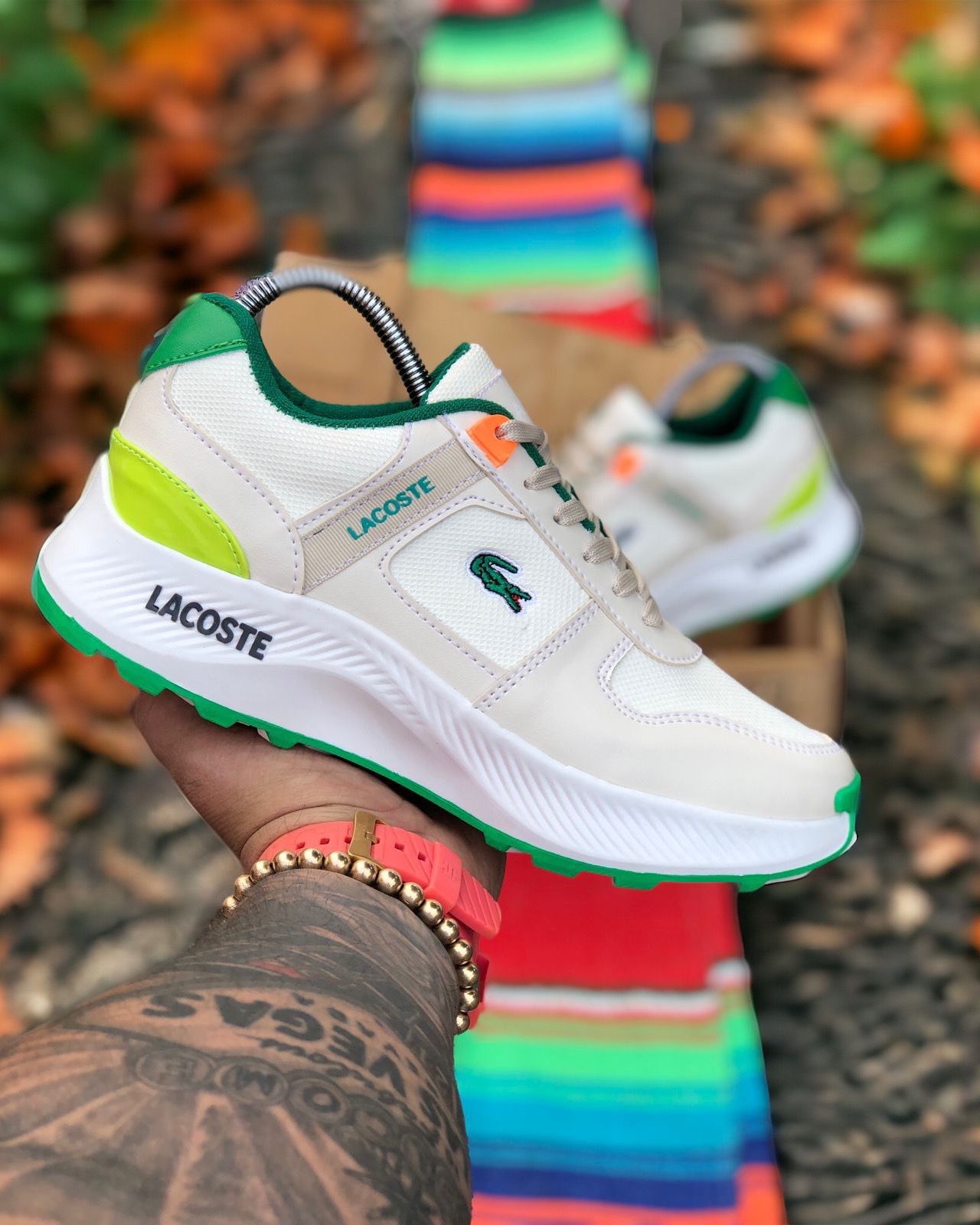 Tenis Lacoste para Caballero - Estilo Deportivo