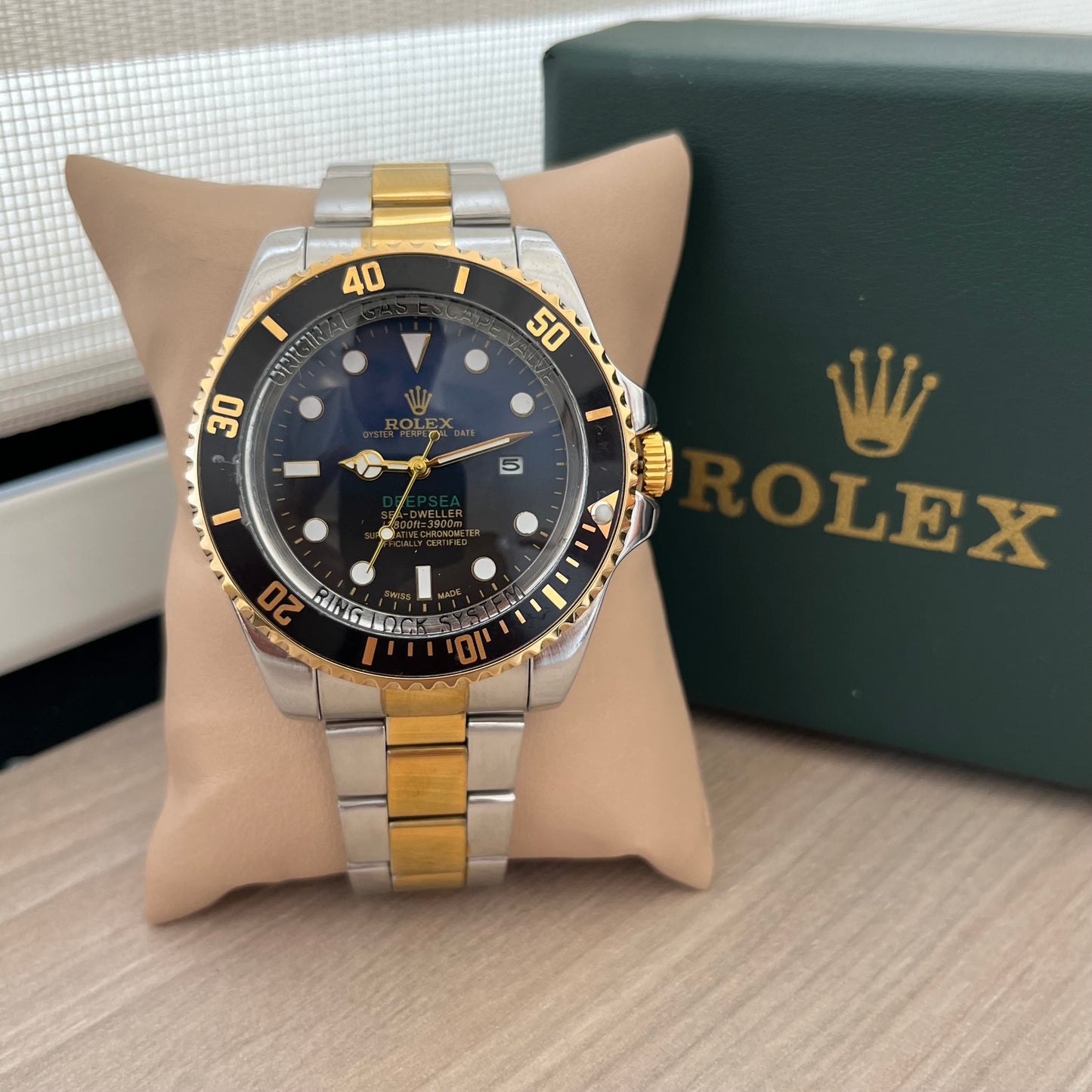 Reloj Rolex para Caballero con Estuche de Lujo