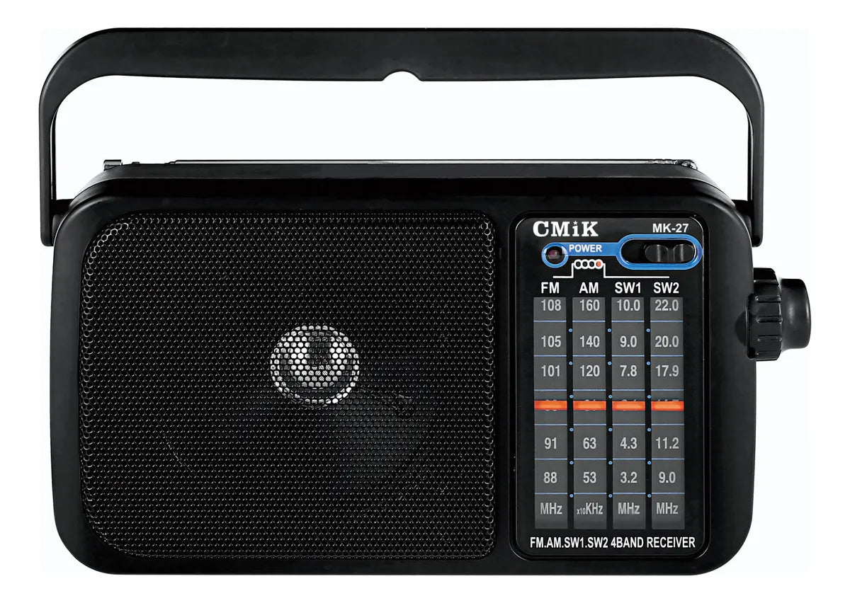 Radio Portátil Cmik MK2400 AM/FM/SW con Antena Telescópica