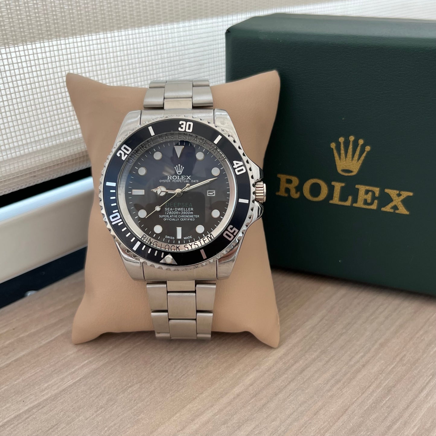 Reloj Rolex para Caballero con Estuche de Lujo