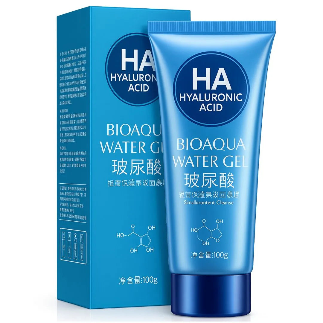 Jabón Facial con Ácido Hialurónico Bioaqua – Hidratación Profunda y Antiedad