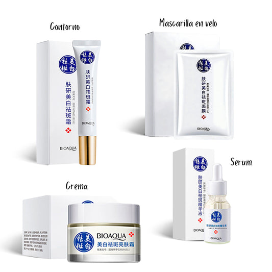 Kit Antimanchas Aclarante Bioaqua – Tratamiento Facial Completo para una Piel Radiante