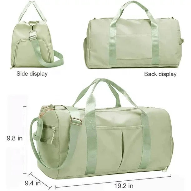 Bolso Deportivo Impermeable Unisex – Ideal para Gimnasio, Viajes y Rutina Diaria