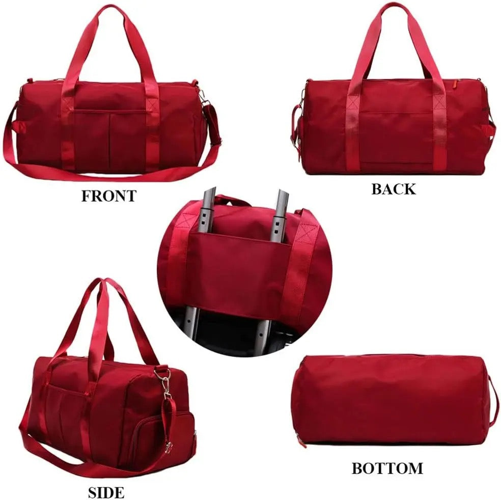 Bolso Deportivo Impermeable Unisex – Ideal para Gimnasio, Viajes y Rutina Diaria