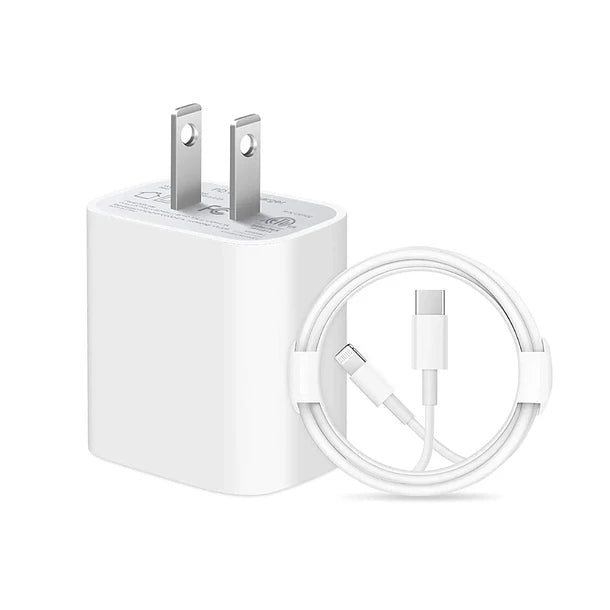 Adaptador de Corriente Apple USB-C 20W – Carga Rápida para iPhone y iPad