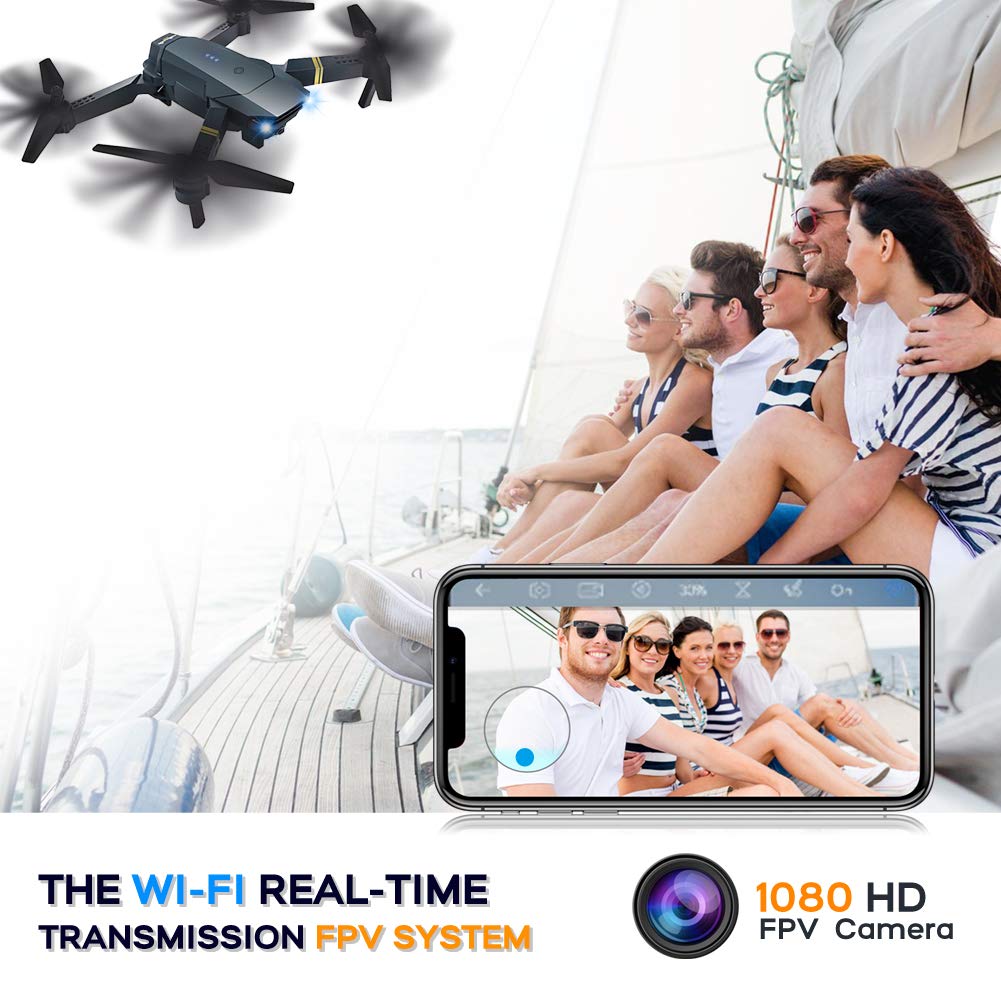 Mini Drone Plegable con Cámara 720P – Control Remoto y Transmisión WiFi