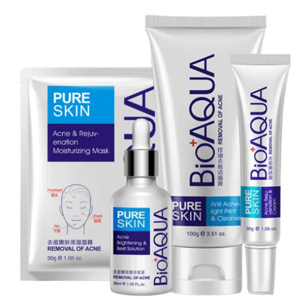 Kit Pure Skin Antiacné – Cuidado Completo para una Piel Limpia y Renovada