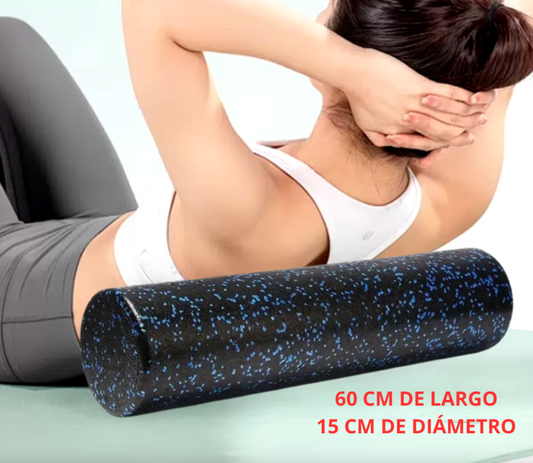Rodillo Vital Roller para Yoga, Pilates y Masajes – Alta Densidad y Soporte Muscular