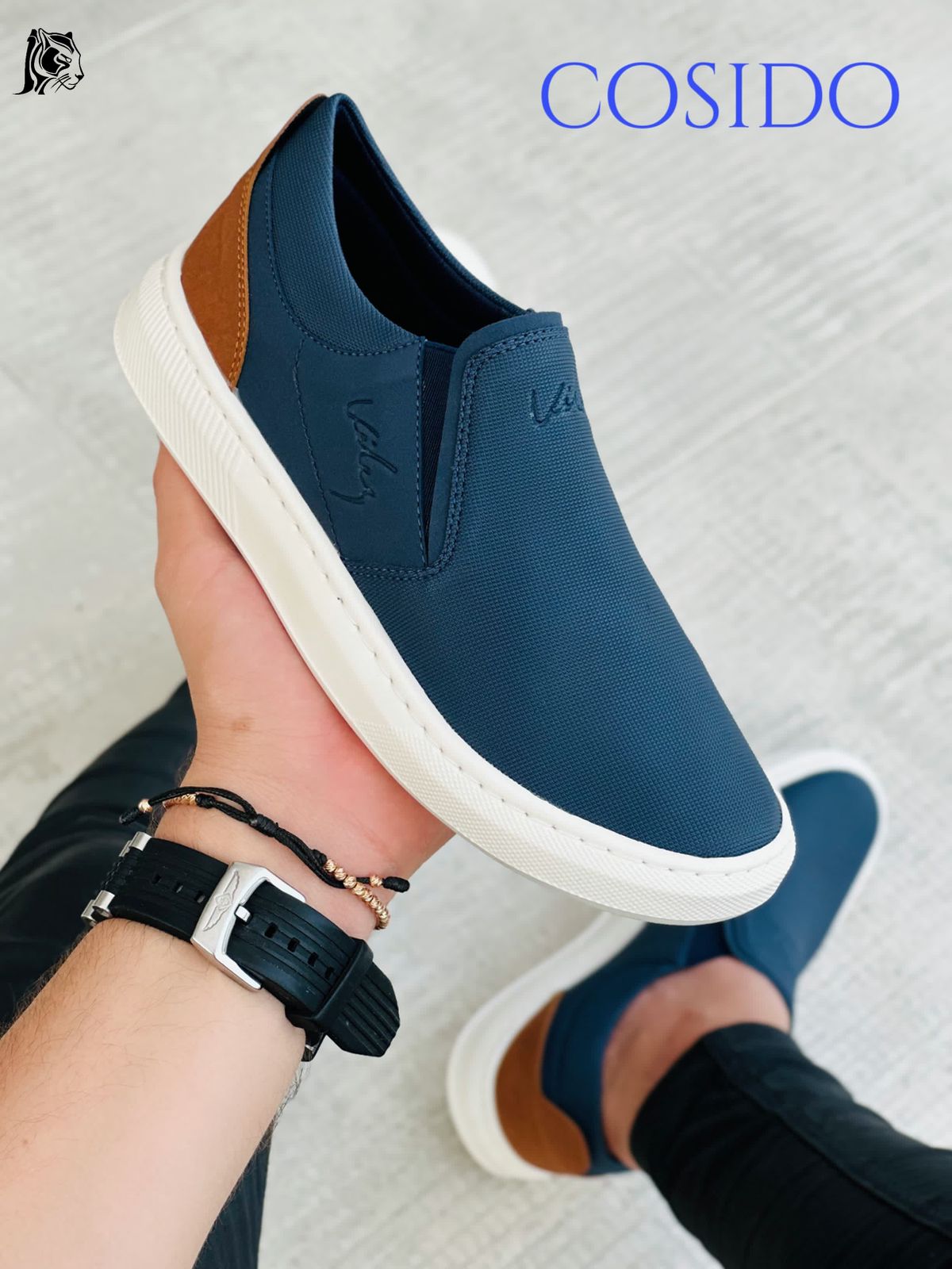 Babuchas Velez para Caballero en Cuero Vegano – Casual y Elegante
