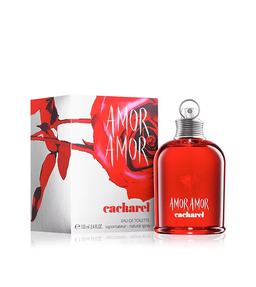 Perfume Cacharel Amor Amor EDT 100 ml Mujer | Fragancia Floral Frutal
