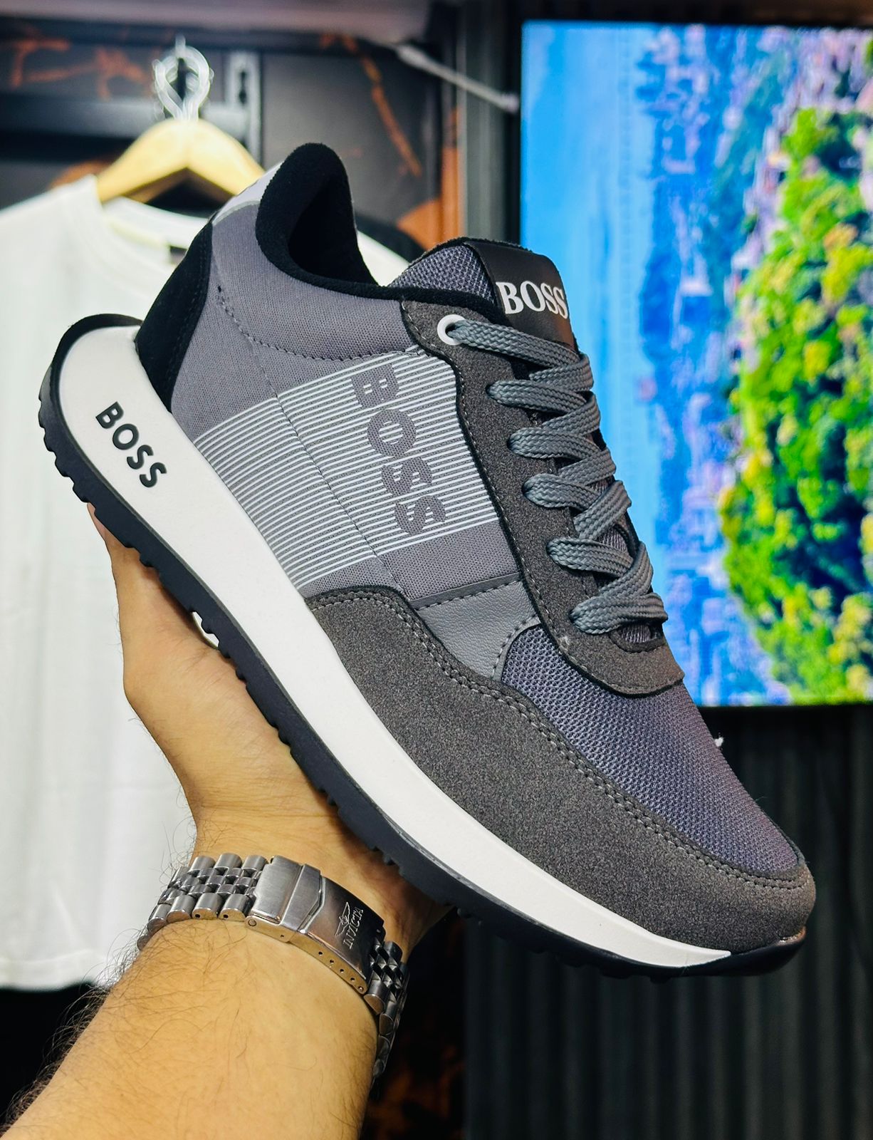Tenis Hugo Boss para Hombre – Diseño Urbano