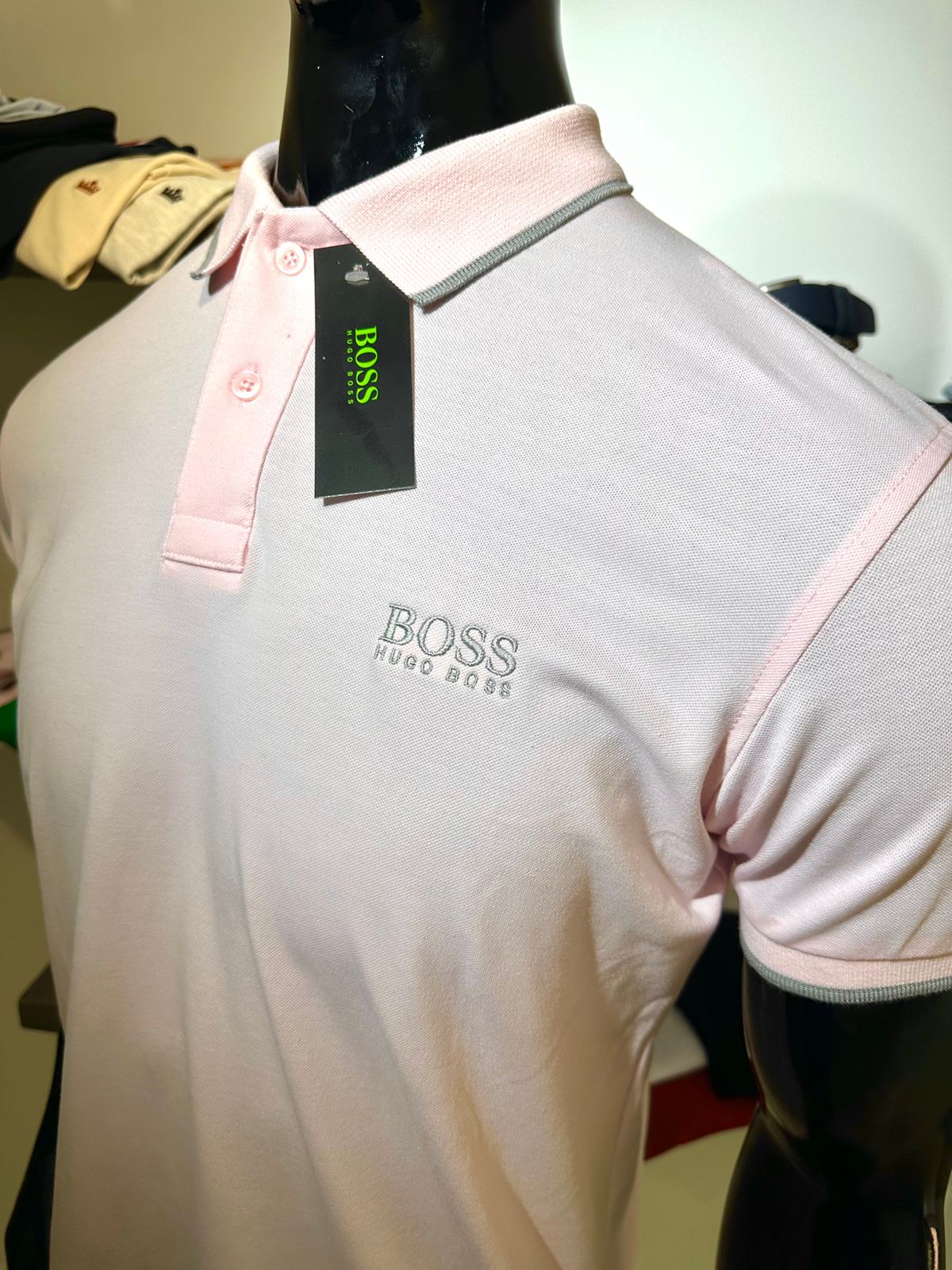Camiseta Polo Hugo Boss Combinada para Hombre – Estilo y Comodidad Premium