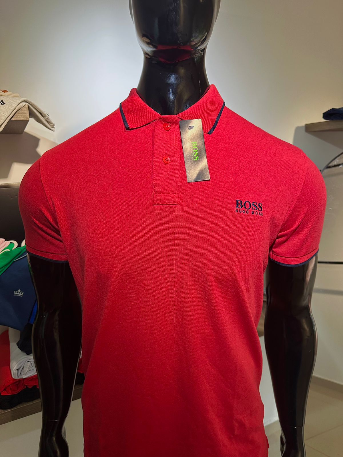 Camiseta Polo Hugo Boss Combinada para Hombre – Estilo y Comodidad Premium
