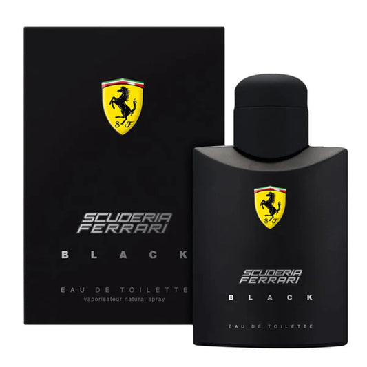Perfume Ferrari Scuderia Black 125 ml para Hombre – Poder, Estilo y Personalidad