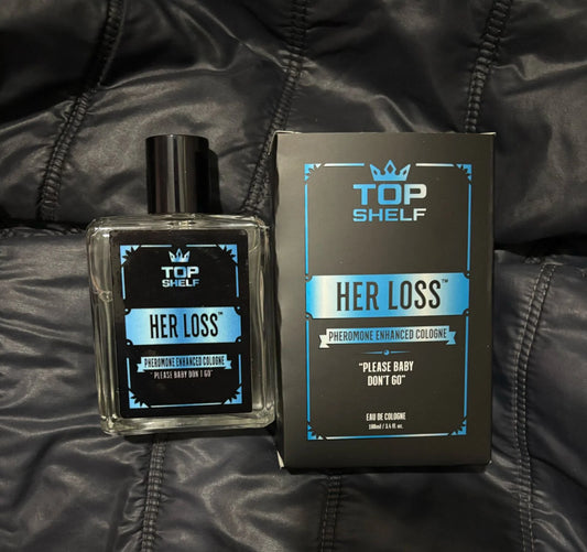Perfume Her Loss Azul 100 ml  – Fragancia Masculina con Feromonas