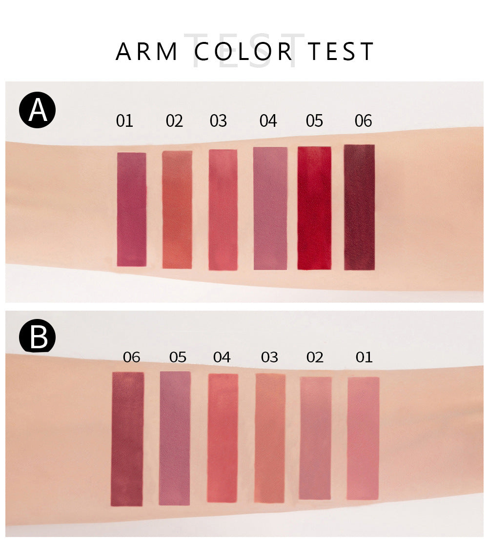 Set de Labiales Líquidos Mate x6 - Handaiyan