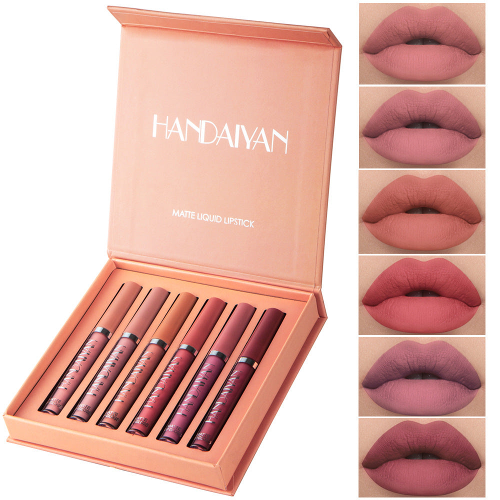 Set de Labiales Líquidos Mate x6 - Handaiyan