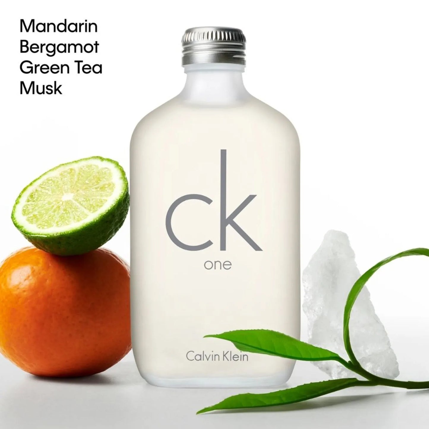 Perfume Calvin Klein CK One Eau de Toilette Unisex 200 ml | Fragancia Cítrica y Refrescante