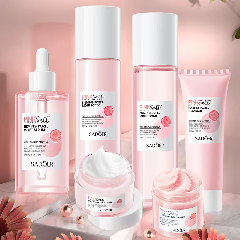 Kit Sadoer Rosa Himalaya – Ritual Completo de Skincare (7 en 1)