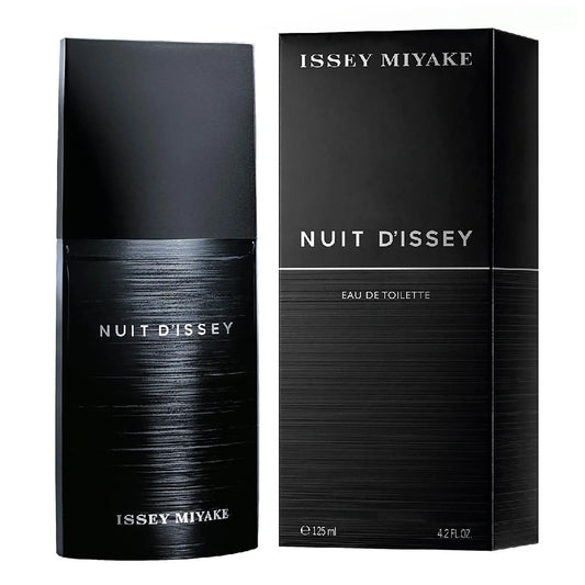 Perfume Issey Miyake Nuit D'Issey EDT Hombre 125 ml – Eau de Toilette Amaderada y Acuerada