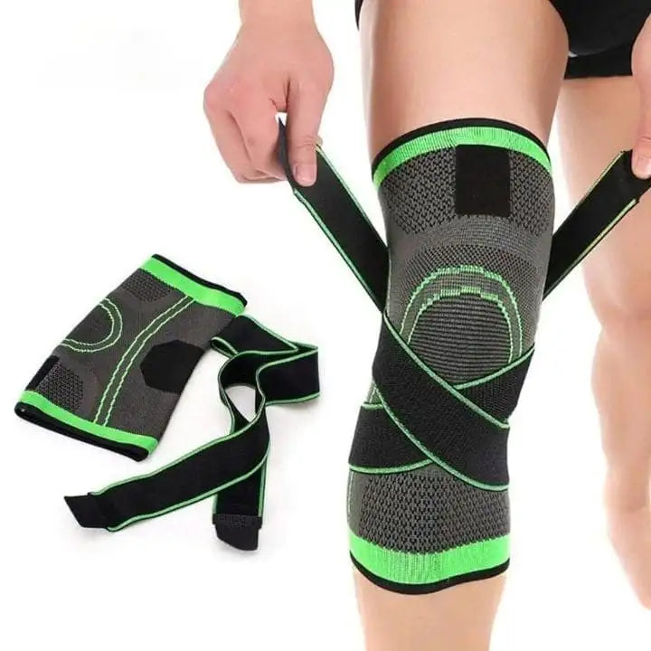 Rodillera Elástica de Compresión Deportiva para Soporte y Alivio del Dolor – Alta Elasticidad y Transpirabilidad