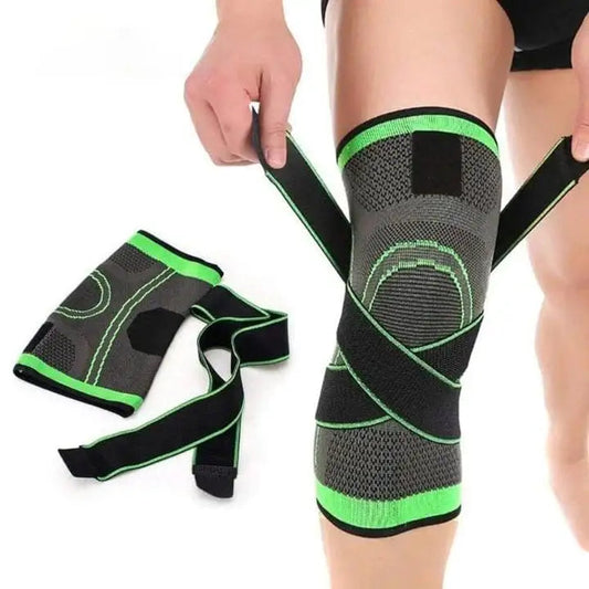 Rodillera Elástica de Compresión Deportiva para Soporte y Alivio del Dolor – Alta Elasticidad y Transpirabilidad