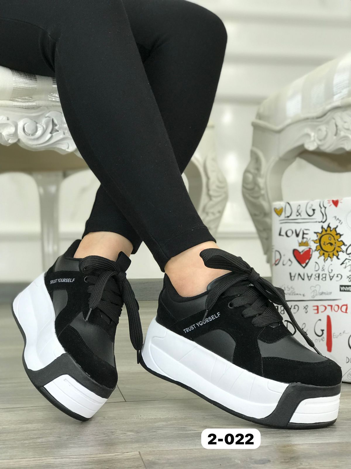 Tenis Plataforma Trust Yourself  – Casual y Cómodos