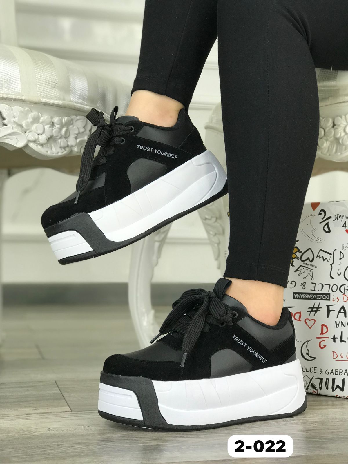 Tenis Plataforma Trust Yourself  – Casual y Cómodos