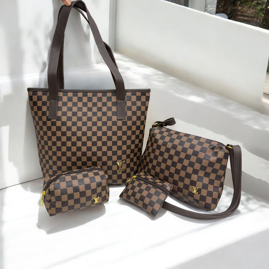 Bolso Louis Vuitton Neverfull MM Damier Ebene
