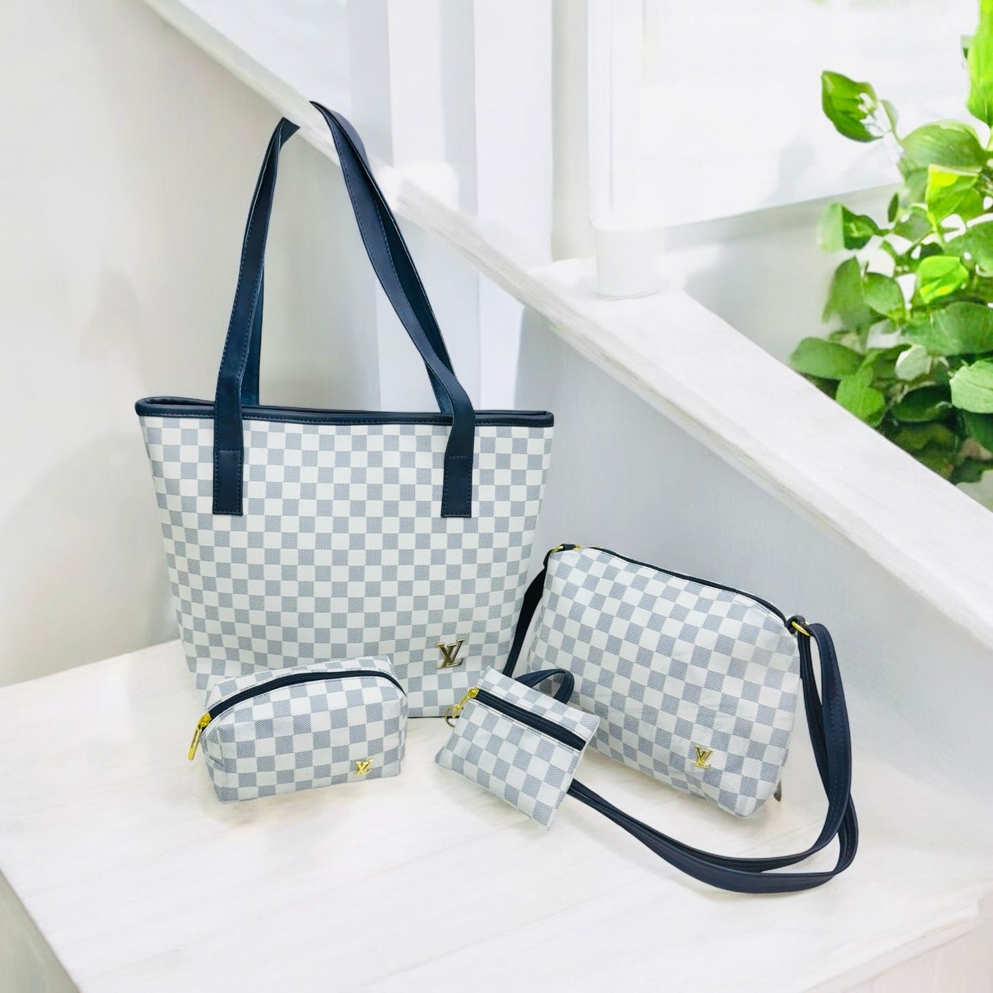 Bolso Louis Vuitton Neverfull MM Damier Ebene